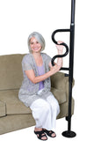 Security Pole & Curve Grab Bar