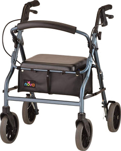 Blue Zoom 20 Rollator Walker