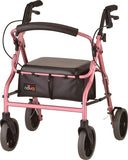 Pink Zoom 20 Rollator Walker