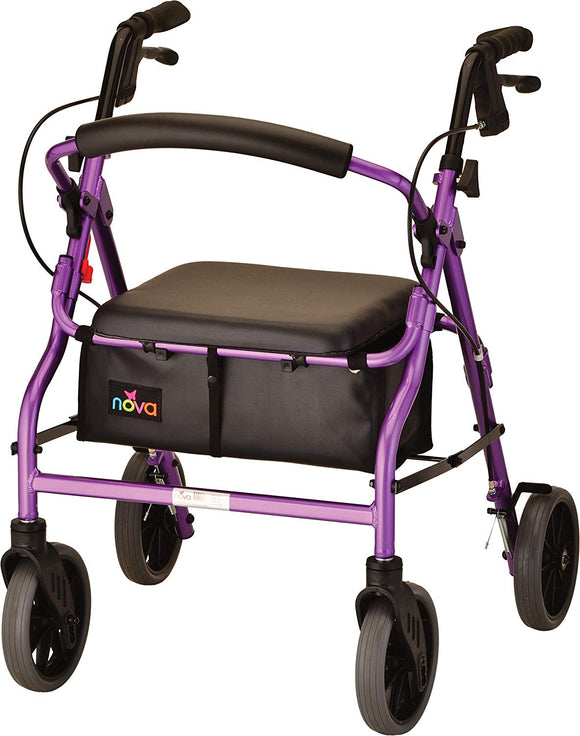 Purple Zoom 22 Rollator Walker