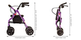 Purple Zoom 20 Rollator Walker