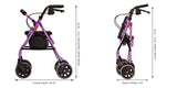 Purple Zoom 22 Rollator Walker